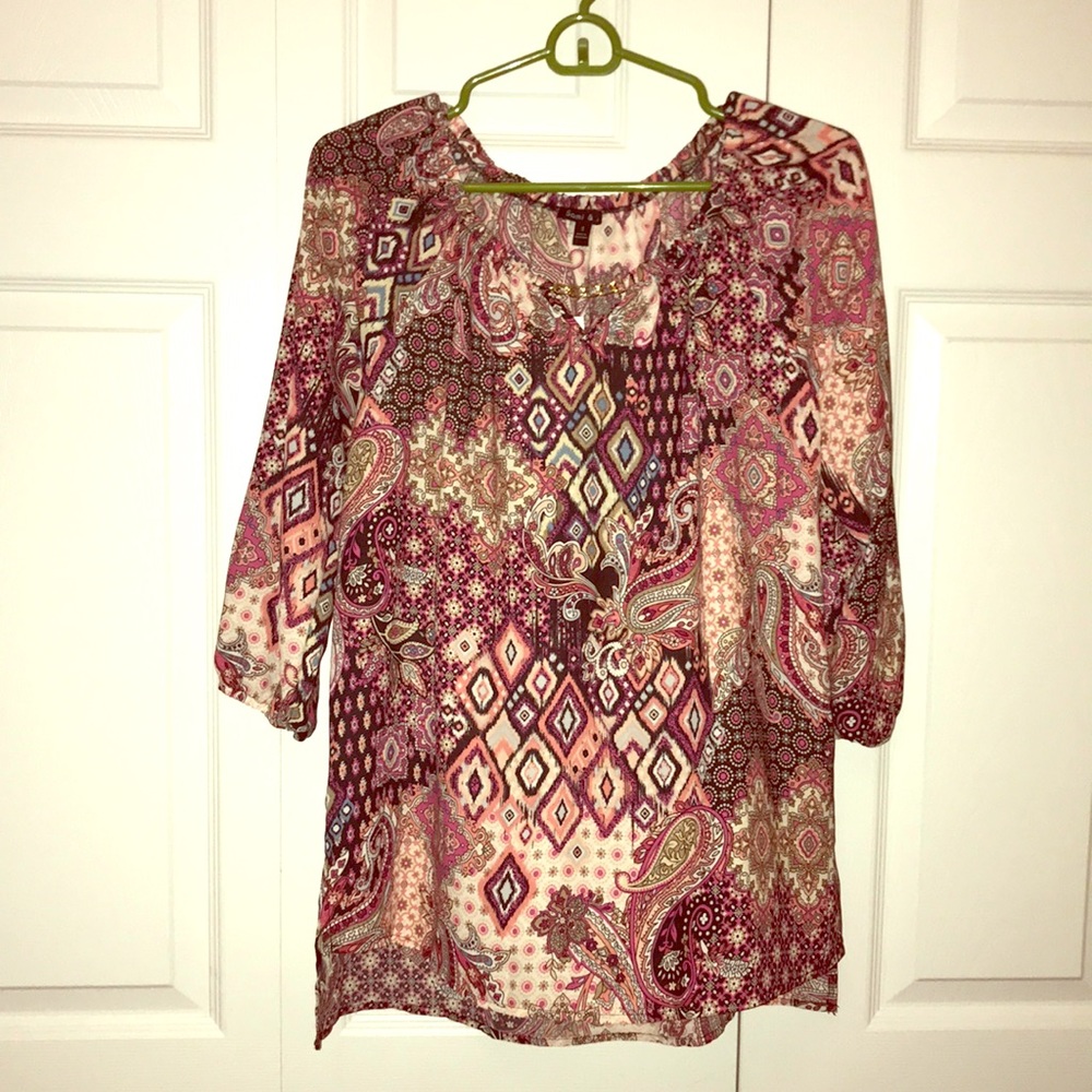 Paisley Printed Blouse